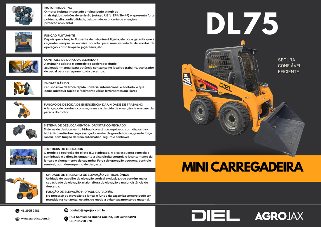Capa do catálogo DIEL DL75