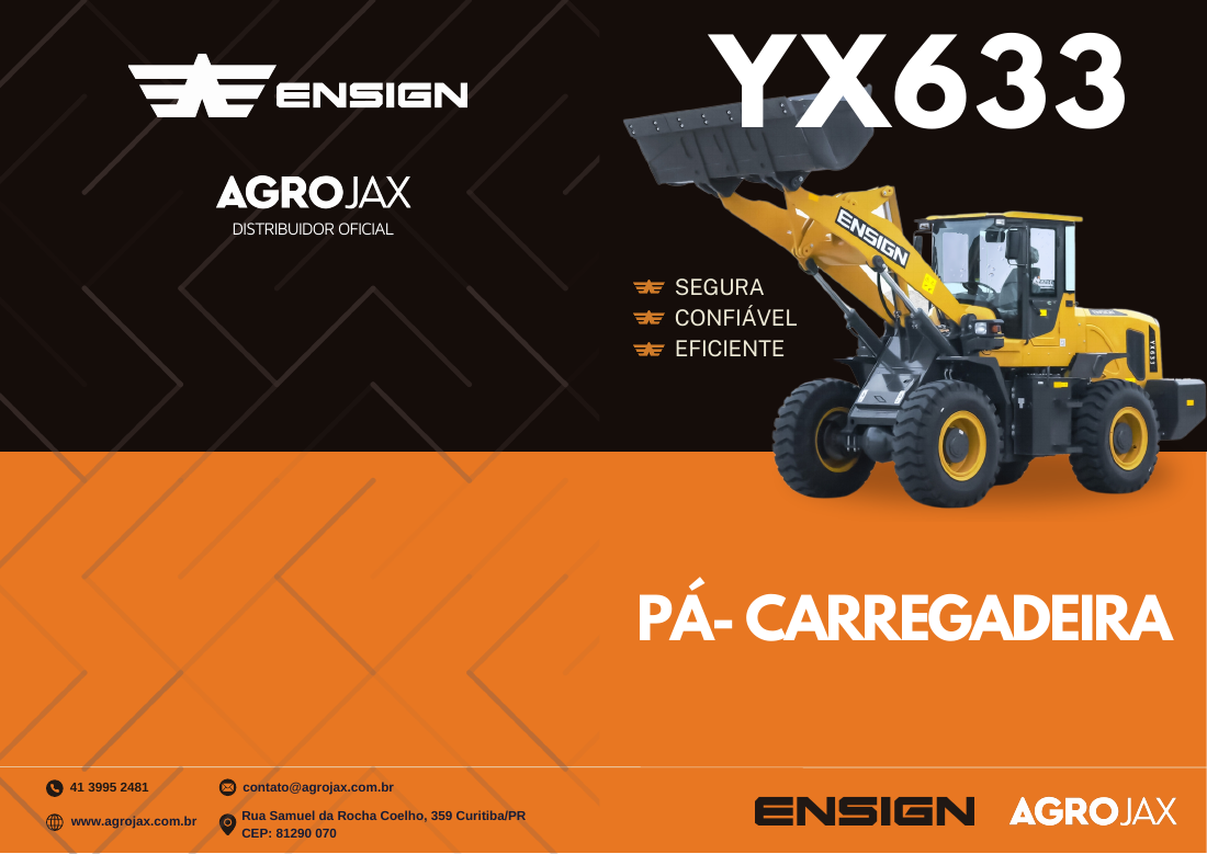 Capa do catálogo ENSIGN YX633