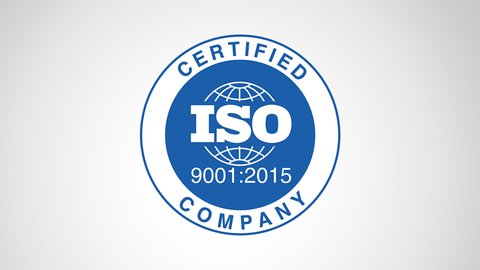 Certified ISO 9001:2015 Company